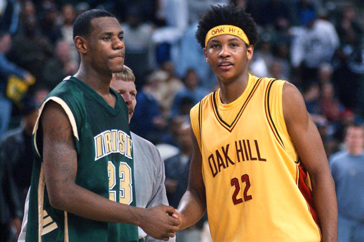 carmelo lebron